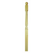 Burbidge Pine Newel Complete